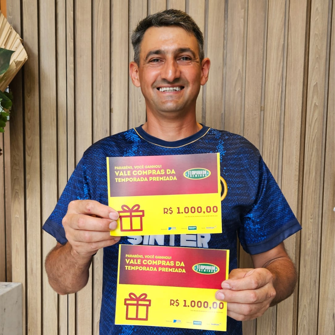 Sorte divina: ao fazer compra para igreja, consumidor é sorteado em promoção e doará vale compras de R$ 2 mil para a instituição religiosa