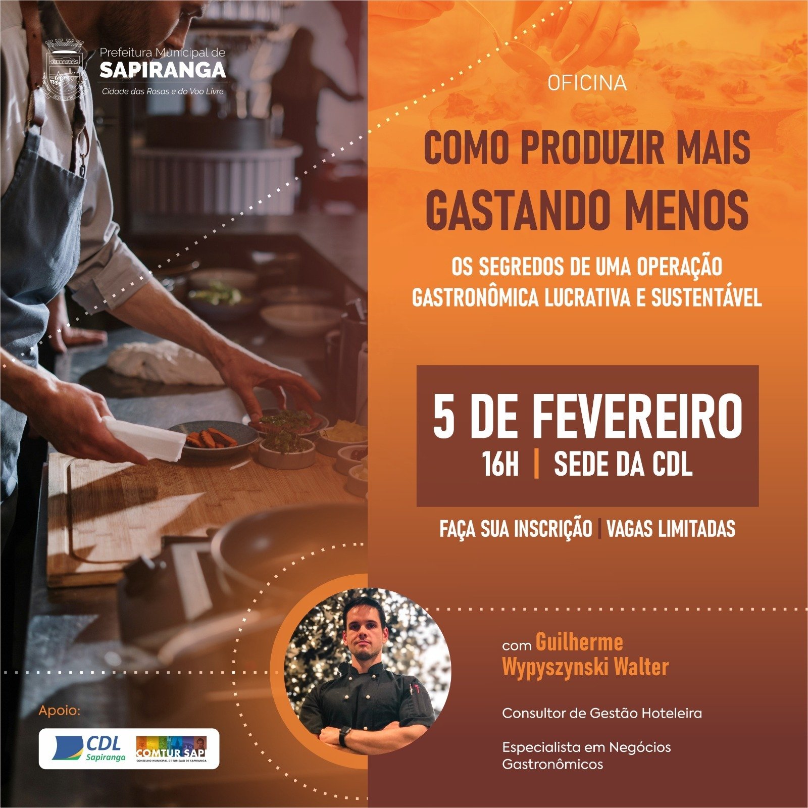 Sapiranga recebe oficina