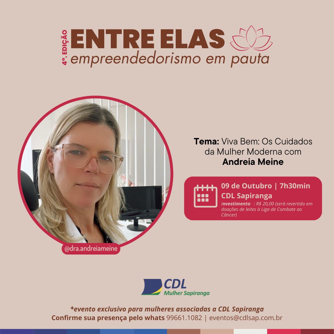 CDL Mulher Sapiranga promove 4ª edição do