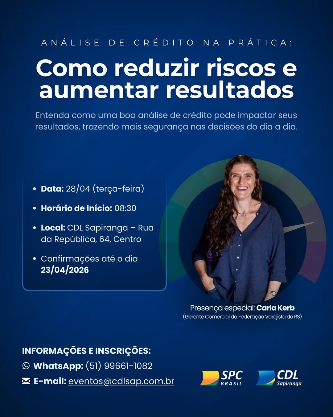 Análise de crédito será tema de encontro voltado a lojistas em Sapiranga