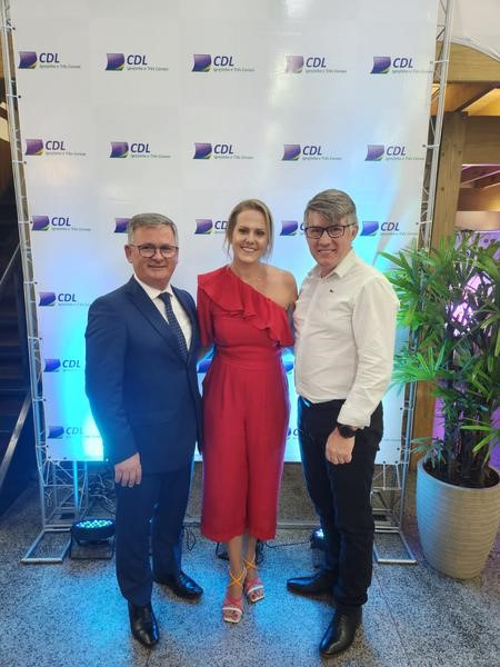 CDL Sapiranga prestigia evento de posse da CDL de Igrejinha e Três Coroas para gestão 2023/2025