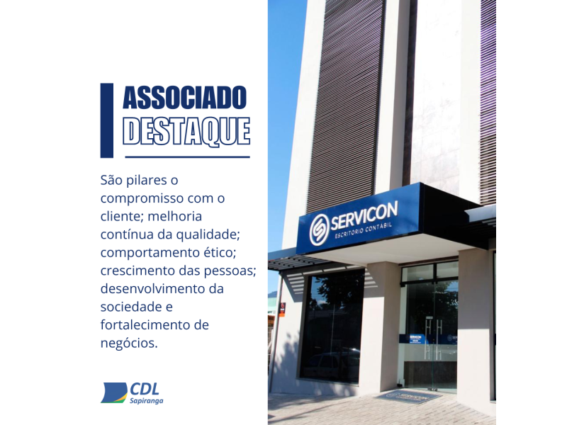 Associado Destaque: Servicon Contabilidade 