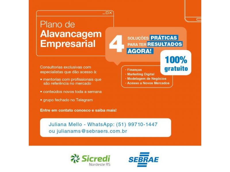 Parceria da CDL Sapiranga com Sicredi oferece curso gratuito na área de gestão